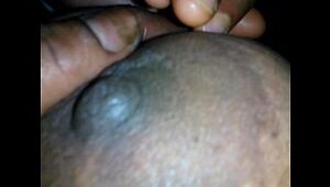 aunty  Showing bigboobs